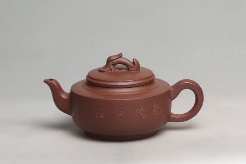 陈红英紫砂壶 玉龙 
