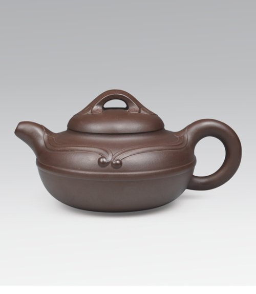 范春强紫砂壶 如意结 