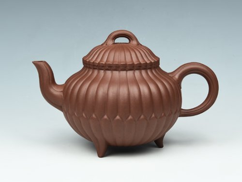 陆慧军紫砂壶 锦文莲子 