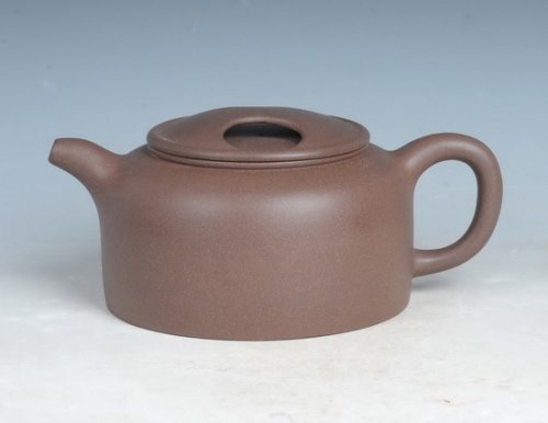 姚志彬紫砂壶 牛盖莲子 