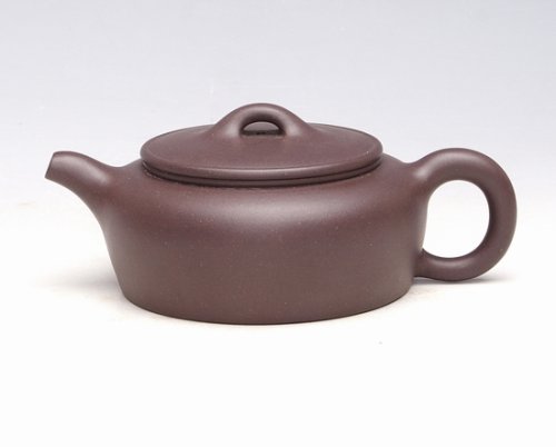 郑彪紫砂壶 汉扁 