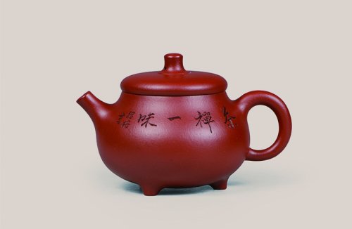 顾婷紫砂壶 乳瓜鼎壶 