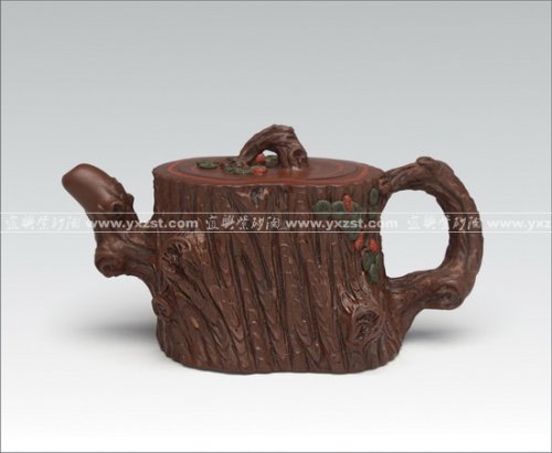 顾余根紫砂壶 锦松 