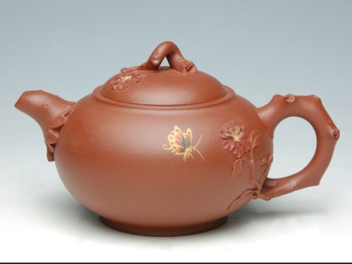 徐顺琴紫砂壶 国色天香 