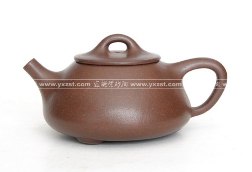 周寅福紫砂壶 石瓢<周寅福> 
