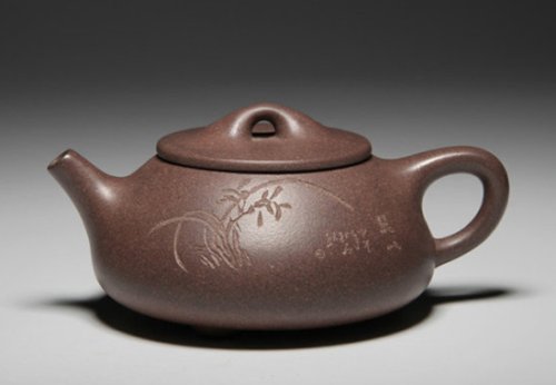 罗燕妮紫砂壶 石瓢 