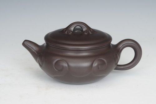 陈永坤紫砂壶 仿古如意 