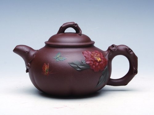 许红琴紫砂壶 小国色天香 
