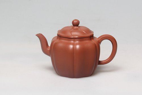 徐海林紫砂壶 筋纹壶 