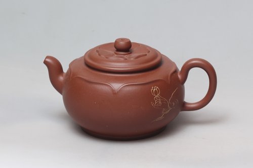 华珊紫砂壶 莲心 