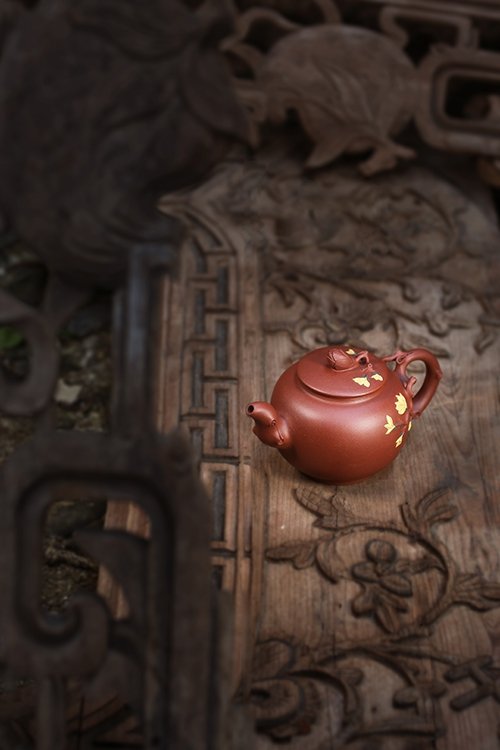 江晓燕紫砂壶 玉兰飘香 