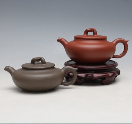 高俭紫砂壶 牵手 
