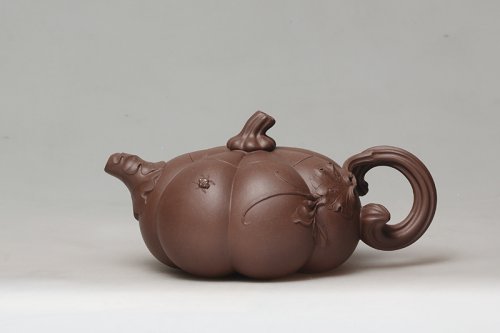 余美珍紫砂壶 南瓜 