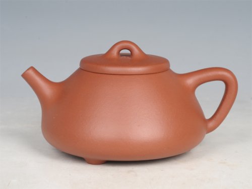 冯文娟紫砂壶 小红泥石瓢 