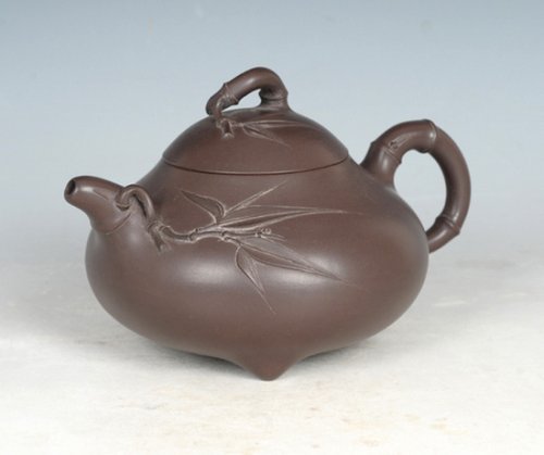 宋亚萍紫砂壶 竹趣 
