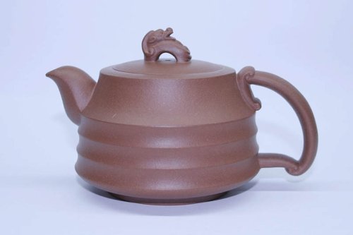 吴亚克紫砂壶 环龙玉壁 