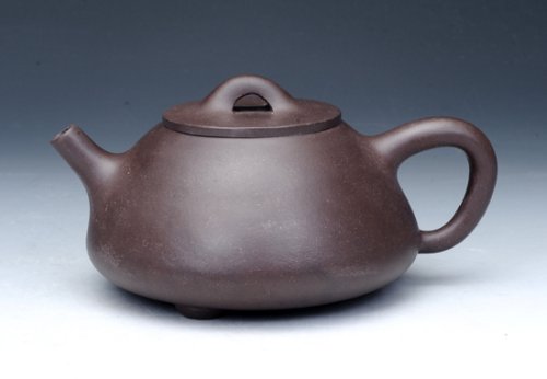 吴卫军紫砂壶 石瓢壶 老紫泥 