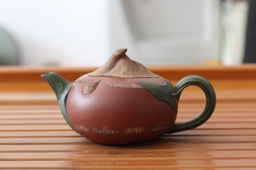 钱午生紫砂壶 荸荠壶 