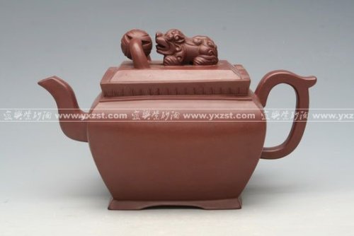 吴春海紫砂壶 狮戏绣球 