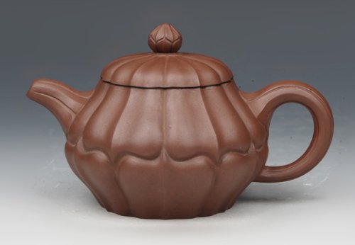 董建忠紫砂壶 合菱 