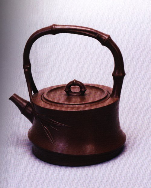 谢曼伦紫砂壶 提竹壶 