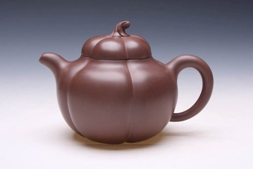 尹优群紫砂壶 金瓜 