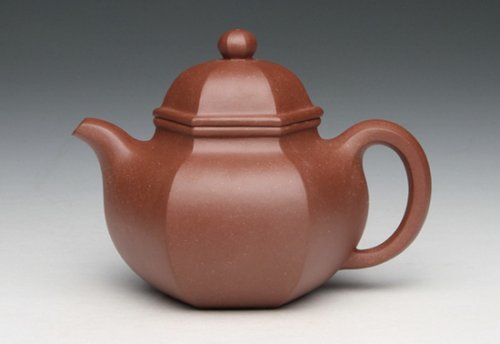 许国芳紫砂壶 六方宫灯 