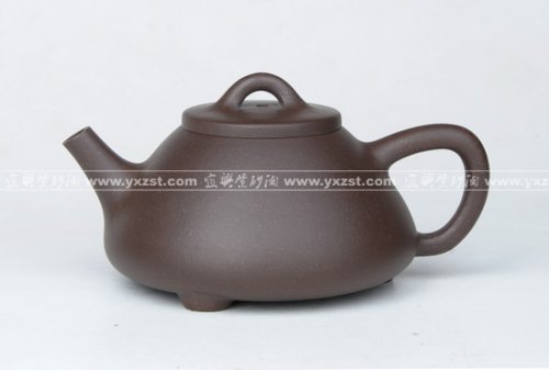 王国瑾紫砂壶 子冶石瓢 