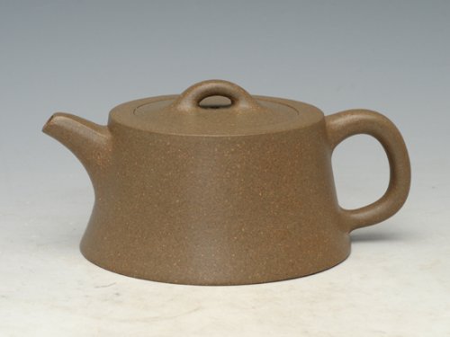 邹健紫砂壶 高深井栏（段泥） 