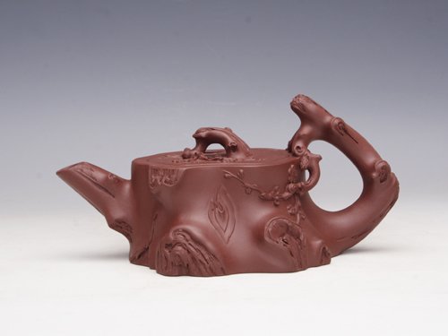 周奇鸣紫砂壶 矮梅桩壶（周鹏甲 ... 