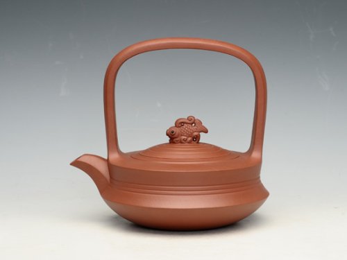 张佩紫砂壶 年年有余   容量：450cc 