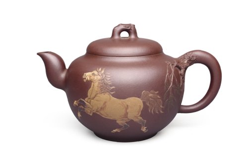 徐瑞平紫砂壶 午马 