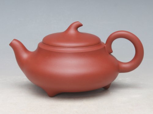 冯文娟紫砂壶 北瓜  红清水 
