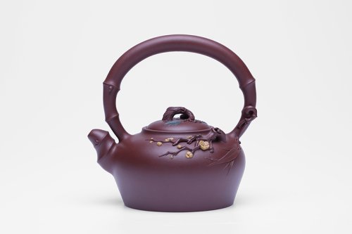 沈严峰紫砂壶 岁寒三友 