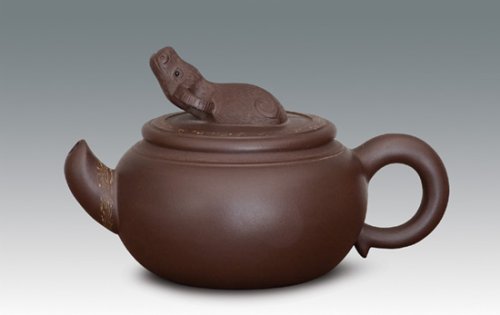 许建平紫砂壶 牛气冲天 