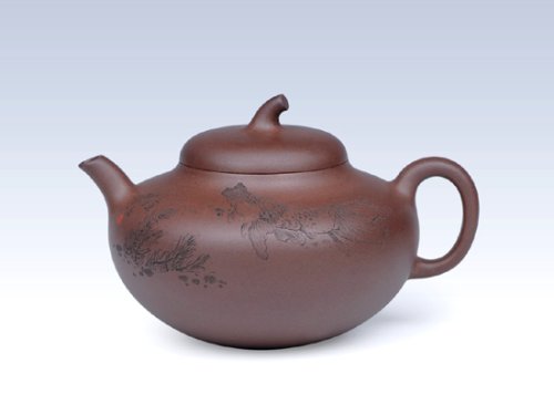 储国峰紫砂壶 茄段1 