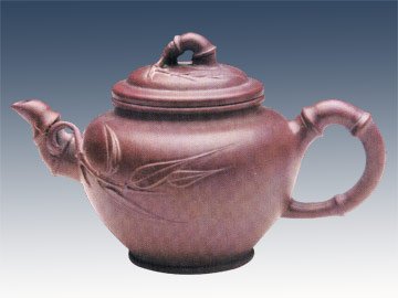 范国明紫砂壶 小型竹节 