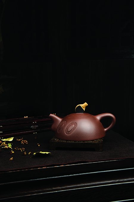 卢宁刚紫砂壶 国球 