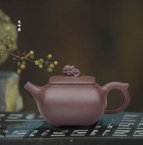 万美群紫砂壶 龙吟 