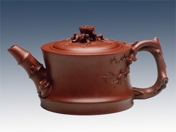 周鹏甲紫砂壶 三君子壶 