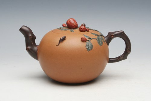 许新禄紫砂壶 段泥枣子 