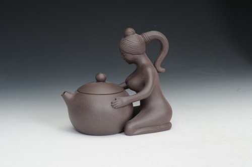 杨文华紫砂壶 西施 