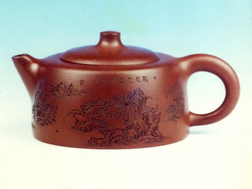 史效军紫砂壶 天际 