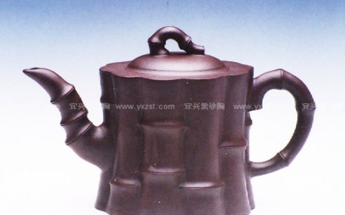 杨秀芬紫砂壶 亮节壶 