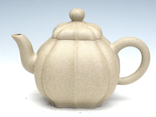 冯文娟紫砂壶 四方菱花  泥料：青灰泥 