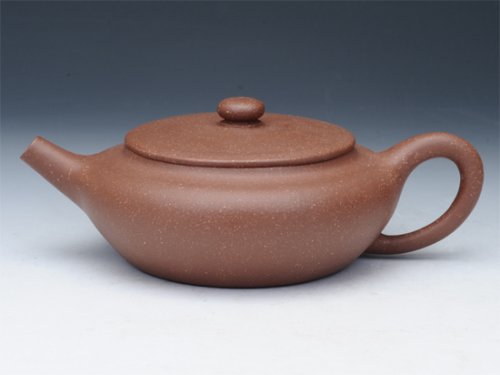 蒋方良紫砂壶 桑扁壶 