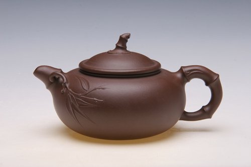 陈卫芬紫砂壶 竹报平安 