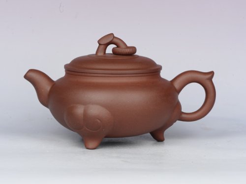 范菊华紫砂壶 三脚鼎 