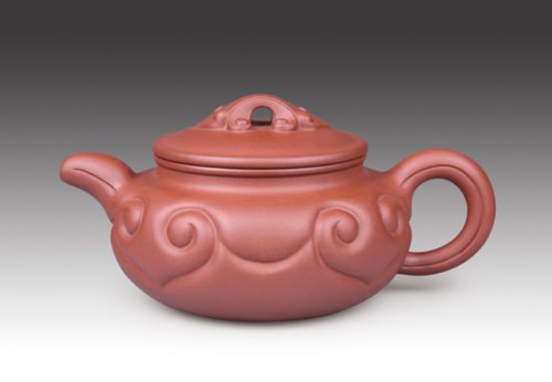 恽建军紫砂壶 仿古如意 