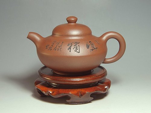 周冠华紫砂壶 合欢 